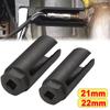 Universal Oxygen Sensor Sleeve Narrow Mouth 22mm 21mm 1/2" Cxygen Sensing Drive Socket Wrench Black Car Repairing Tool Accessory