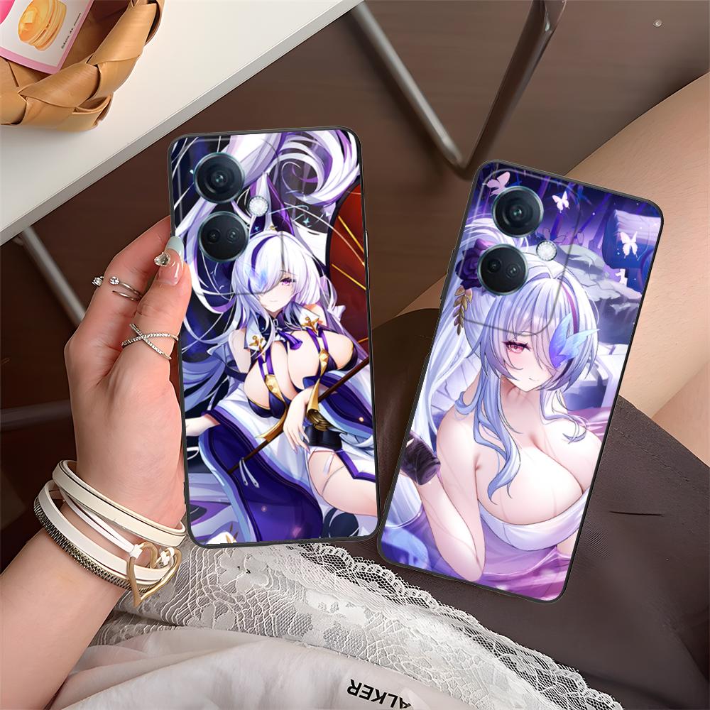 Azur Lane Unzen Matte TPU Mobile Phone Case for OPPO Find X9 X8 X7 X6 X5 X3 X2 Plus s Pro Ultra Lite Colorful Printing Cover