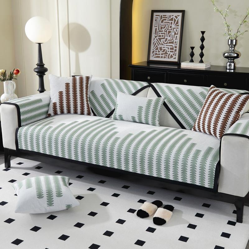 Nordic High Sense Chenille Sofa Cushion Four Seasons Universal Seat Cushions Non-Slip Leather Sofa Cover Cover Cloth