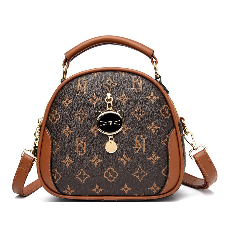 Women's bags New women's small round bags Small bags Large capacity fashion Apple versatile bags Single shoulder messenger bags Women