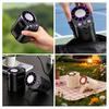 Portable Waist Clip Cooling Fan Speed Adjustable Fast Cooling USB Rechargeable Fan Low Noise Personal Air Conditioner for Outdoor Office Travel