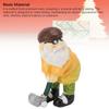 Garden Gnome Ornament Cute Vintage Resin Gnome Statue for Outdoor Yard Decoration