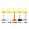 Fabric Desk Lamp Rechargeable Touch Table Light for Restaurant Hotel Room Bedside Decor Lighing