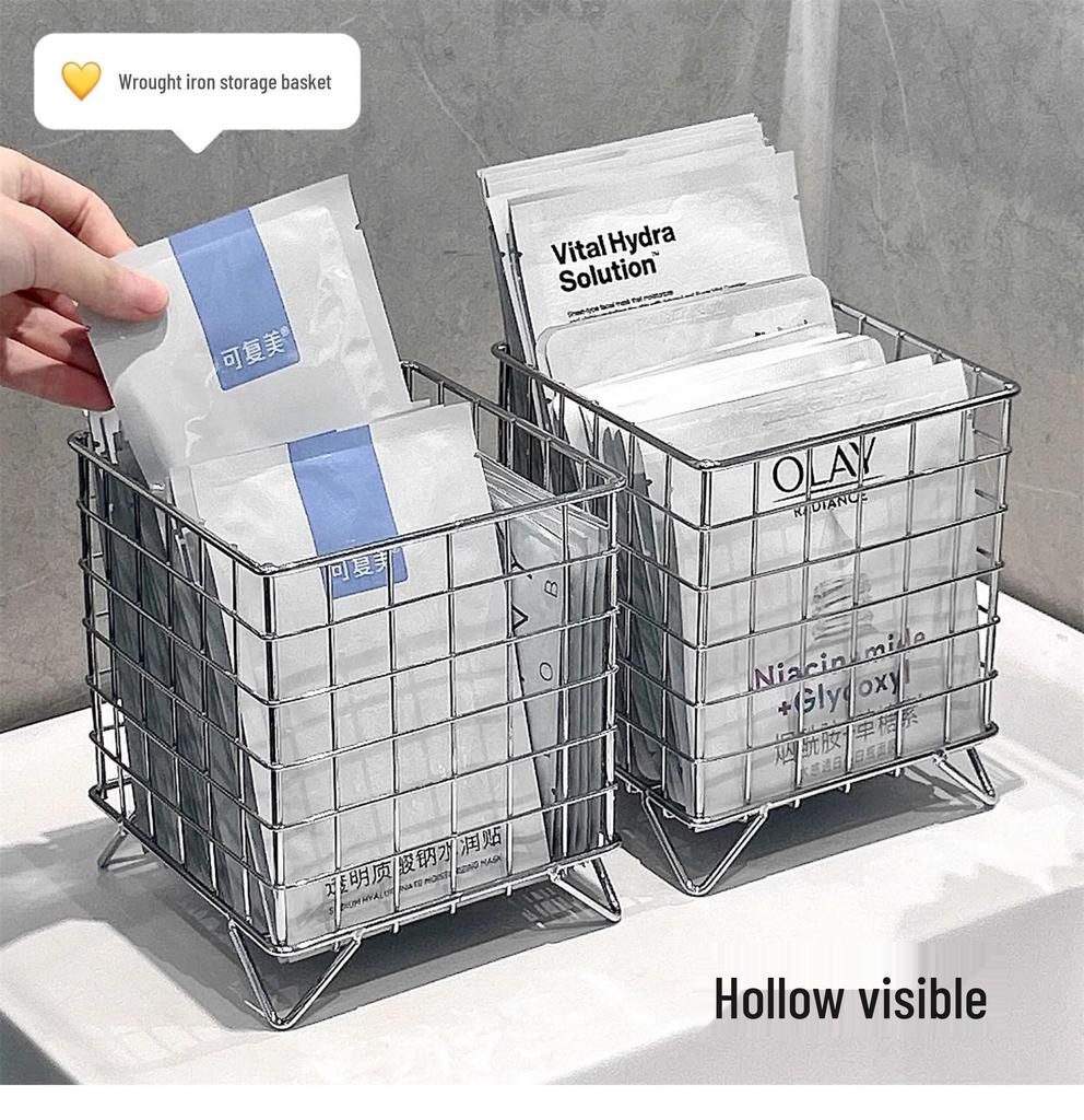 Newcomer 0.01 Vanity Case: Mask & Cosmetics Storage Box for Bathroom & Desktop