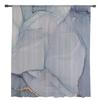 Marble Texture Sheer Curtains for Living Room Decoration Window Curtains for Kitchen Tulle Voile Organza Curtains