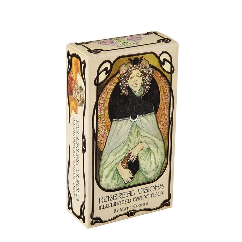 Ethereal Visions Illuminato Tarocchi Carte Deck Board Giochi da tavolo per la festa