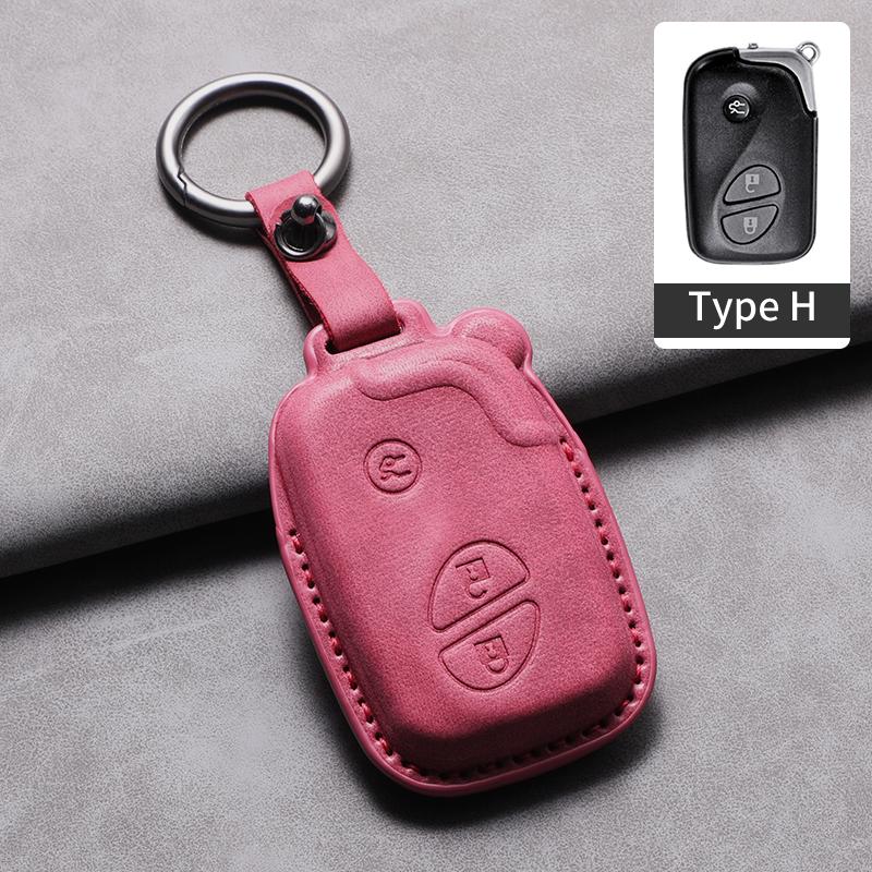 Suede Fur Car Key Case Cover Protector Holder For Lexus CT200H GX400 GX460 IS250 IS300C RX270 ES240 ES350 LS460 GS300 450h 460h