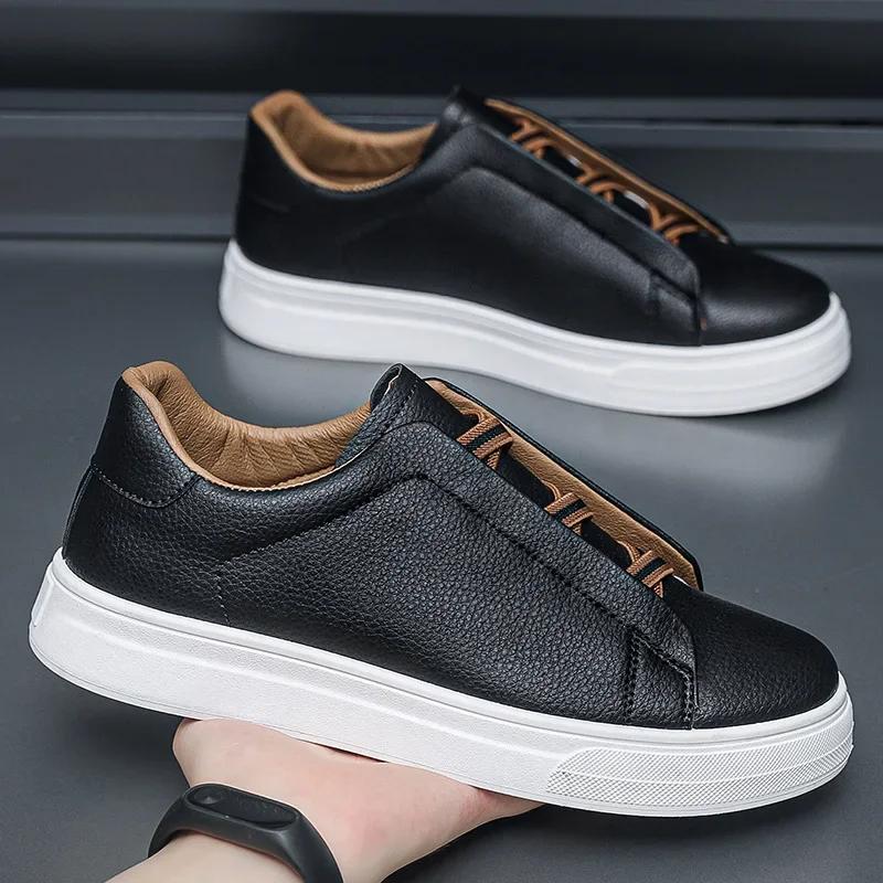 New Fashionable Men's Board Shoes Small White Shoes Young Students' Casual Sports Shoes
