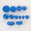 PDR Glue Tabs PDR Tool 18Pcs Blue Glue Gasket Auto Body Paintless Dent Repair Auxiliary Tools Fungus Suction Cup Sucker