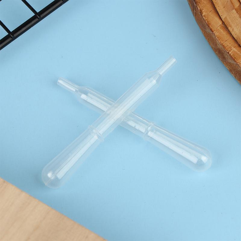 100 Stück Airbrush Einweg-Tropfer Laborpipette 1,5 ml Kunststoffpipette Augentropfer für Transfer und Airbrush-Farbe
