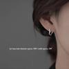 2023 Best-Selling Women's Light Luxury 925 Sterling Silver Circle Stud Earrings