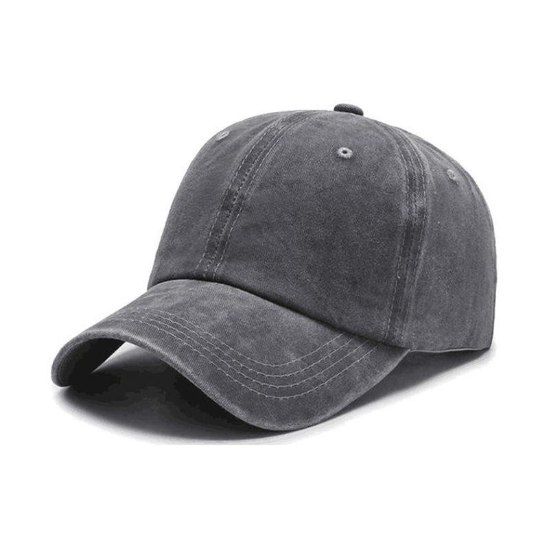 Light plate baseball cap men and women make black cap sun protection outdoor curved brim hat