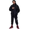 Jordan Knitted Sweatpants MJ BASELINE Lace Up Side Print Fleece Lined Casual Black Kids' FZ6362-010
