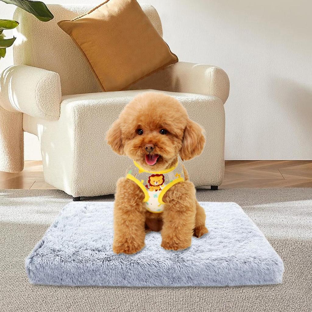 Cat Heating Pad Indoor Plush Cushion Self-Warming Cat Bed Pad For Routine Comfort Cold-Weather Daily Indoor Home Rest Sleeping