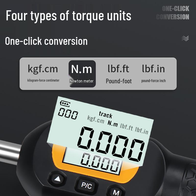 HEMUELE HWMU Digital Torque Screwdriver: High Precision, Adjustable, with Batch Head