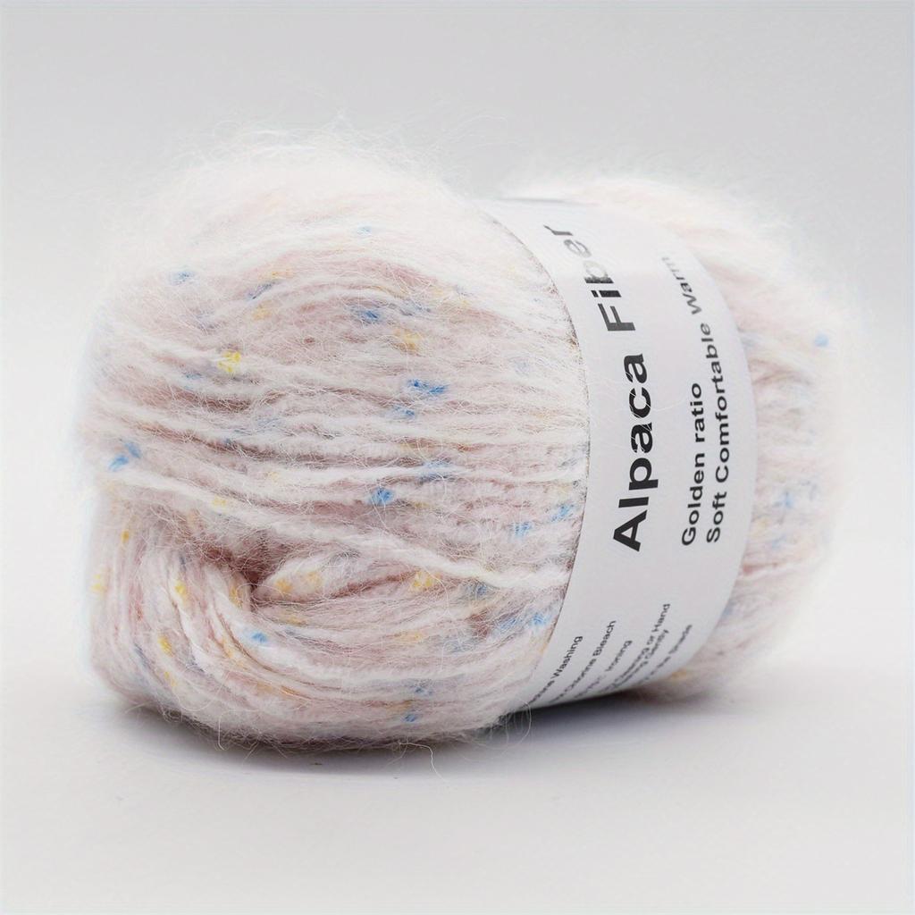 6-Pack Soft Cashmere Wool Acrylic Blend Yarn (50g/280m Per Skein) Multi-Color for Knitting & Crocheting Sweaters 3.5-4.5mm Needle/Hook Handmade Yarn