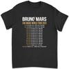 Bruno Mars Welttournee 2023 Merch Las Vegas T-Shirt D99Z