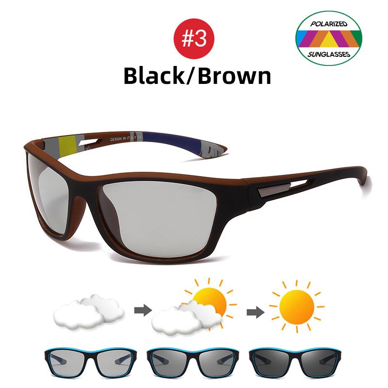 

Cycling Photochromic Sunglasses Sports Men 2026 Polarized Women Color Changing Goggles Outdoor Climbing UV400 Eyeglasses Photochromic