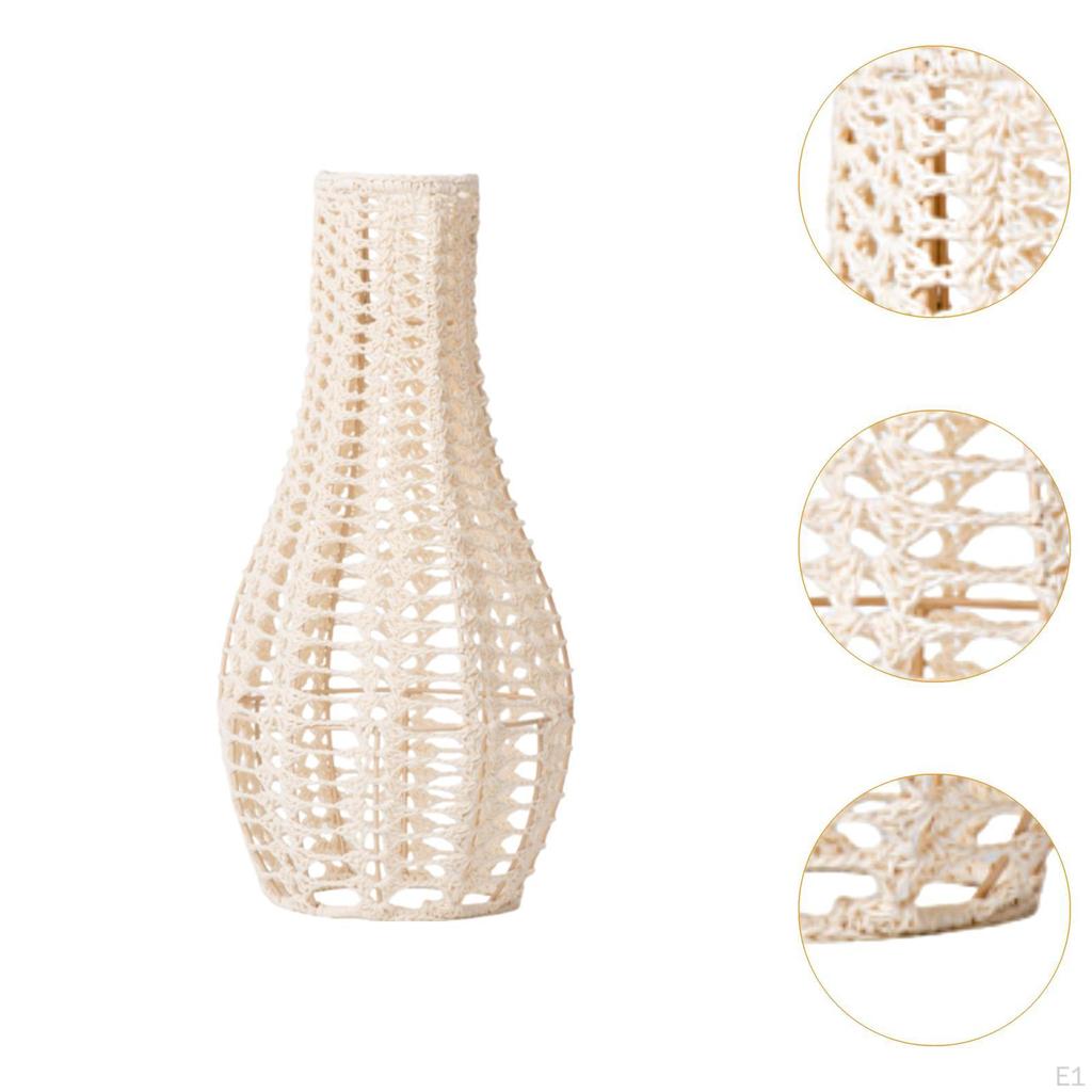 Handcrafted Woven Lamp Shade for Pendant Lighting In Living