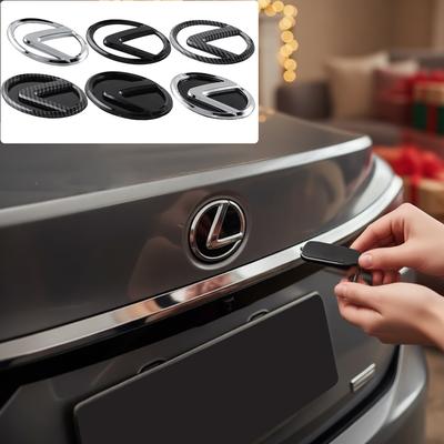 Automobilio bagažinės emblema 3D lipdukas Logotipas Galinė emblema Aksesuaras F Sport Lexus LX LC RC GC GX IS250 IS300 IS200 LX570 GS300 Al20