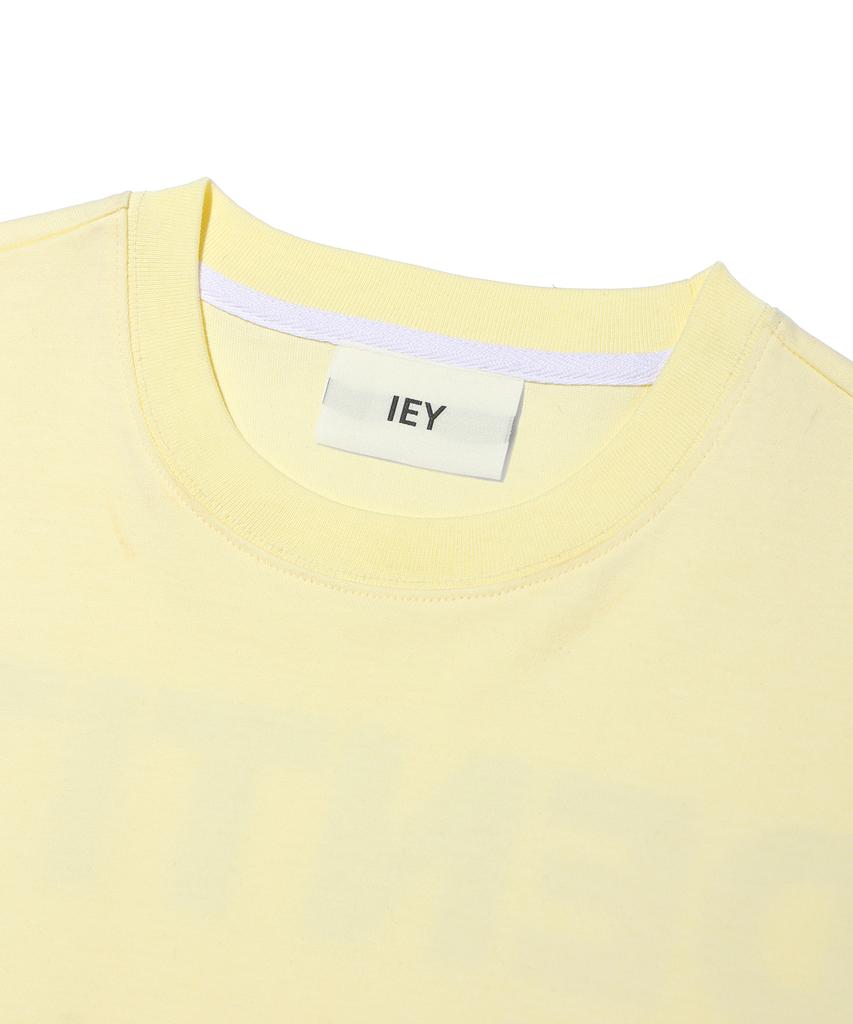 IEY Identity Back Logo T-Shirt Lemon