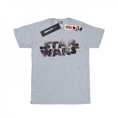 Girls The Last Jedi Spray Logo Cotton T-Shirt