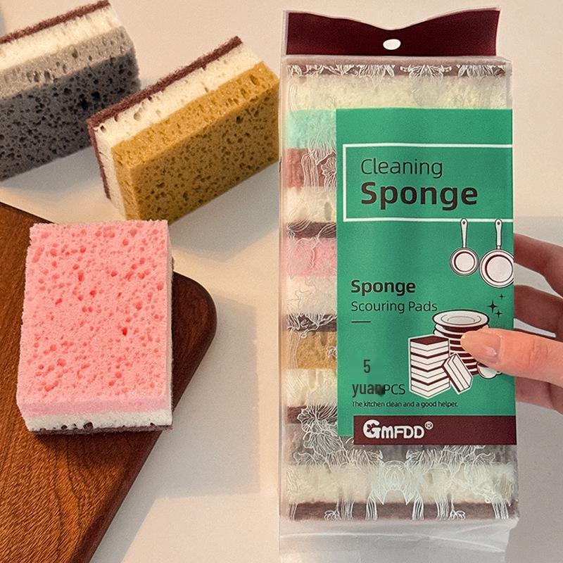Magic Eraser Scouring Sponge & Pot Brush