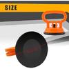 Glass Suction Cup Lifter Heavy Duty Tile Marble Suction Cup Orange-Medium