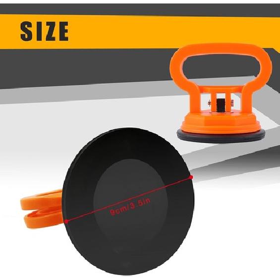 Glass Suction Cup Lifter Heavy Duty Tile Marble Suction Cup Orange-Medium
