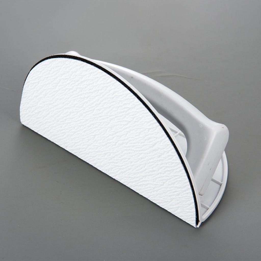 Multifunctional Semi-Circular Angle Sanding Sandpaper Tool Plastic Self Adhesive Handheld Putty Knife Drywall Scrapers Putty