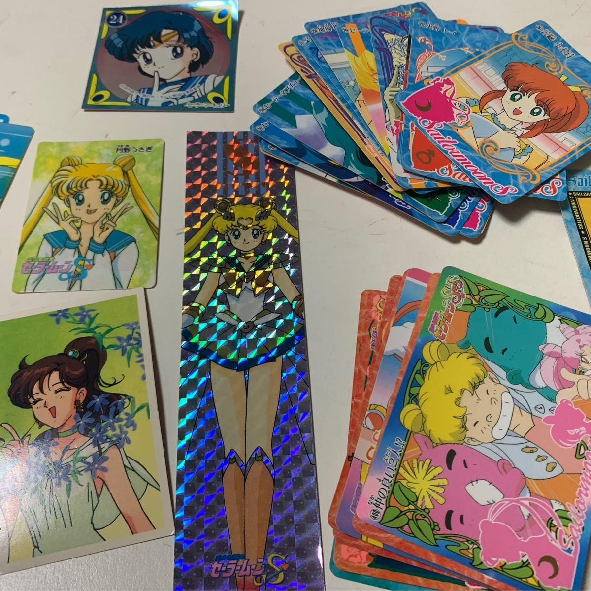 Used Pretty Guardian Sailor Moon Carddas Seal Multiple Sheet Set