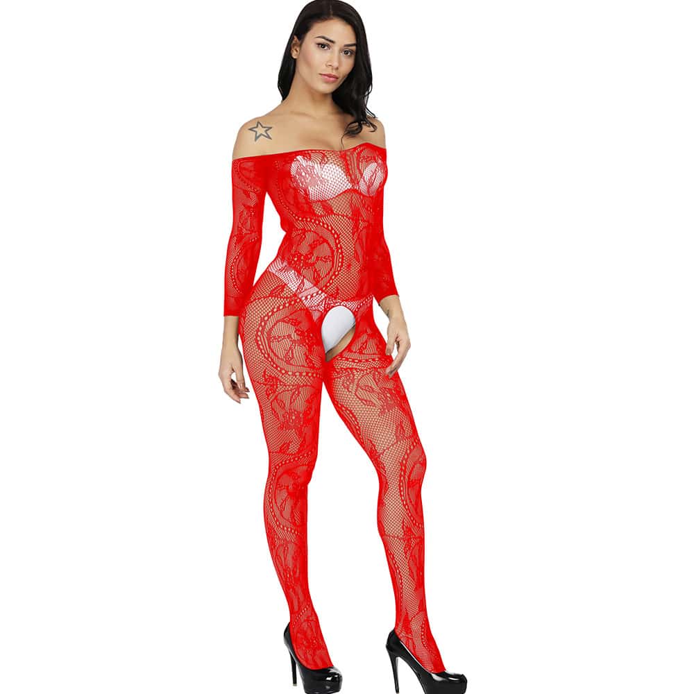 400 Styles Sexy Hot Woman Transparent Erotic Porno Lingerie Tights Sex Clothes Plus Size Women Perspective Fishnet Bodysuit Open Crotch Bodystocking