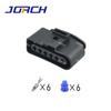 6 Pin Way Female Waterproof Auto Wire Harness Connector Adapter Car Fuel Injector Connector 1j0973726 DJ7065b-3.5-21