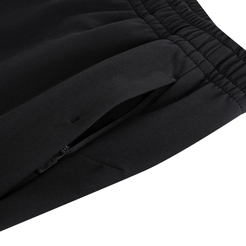 Anta Master Waist Comfortable Versatile Business Commuting Solid Color Woven Sports Pants Men Pants Black 152547501D-3