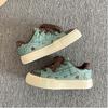 New spring and autumn high-value casual board shoes women's platform white shoes ins style versatile niche bread shoes