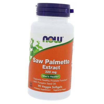 Extrato de Saw Palmetto 320, 90 cápsulas de gel vegetais (71128123)