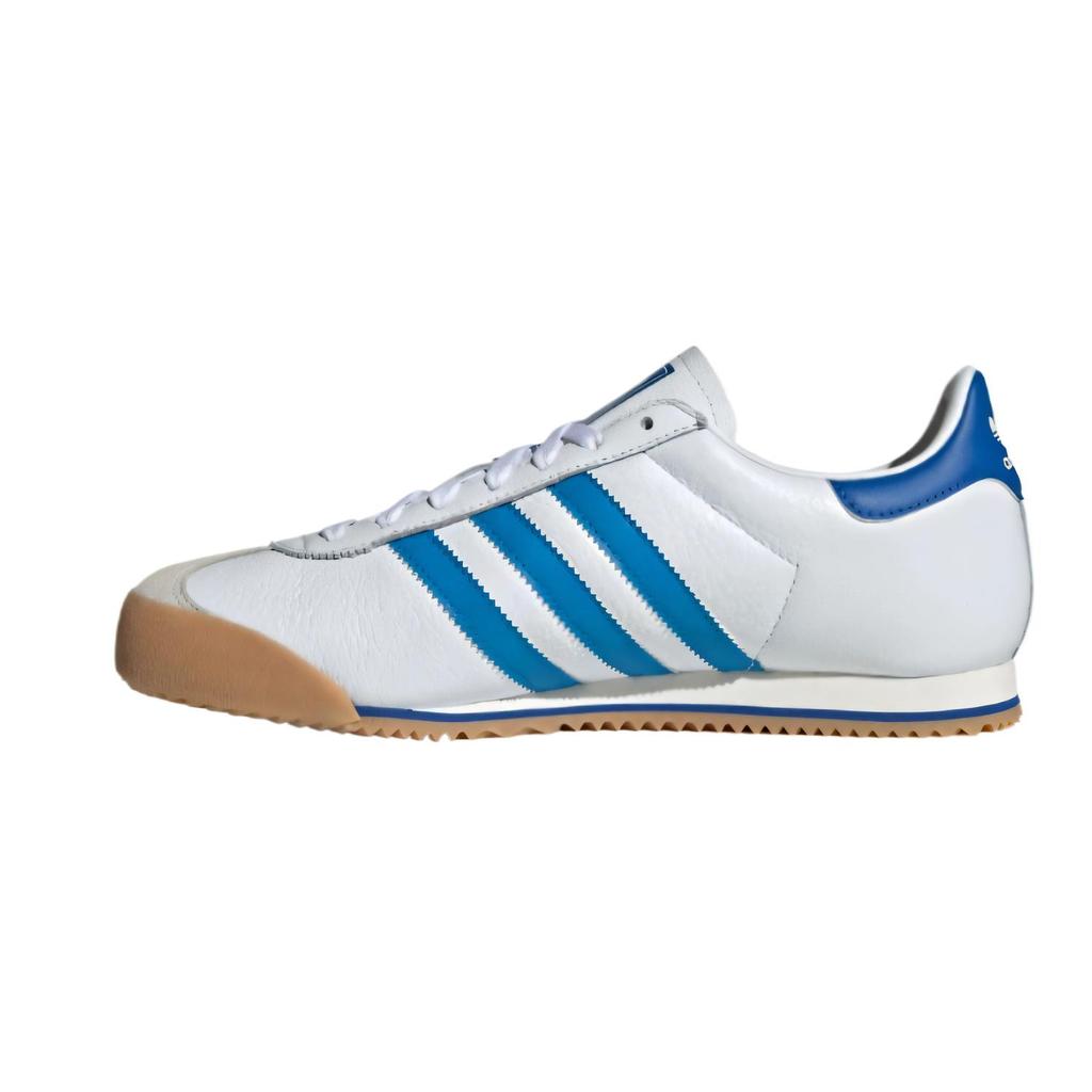 Adidas Originals K 74 Leather Synthetic Fashion Soft Comfortable Low Top Training Shoes Unisex Sneakers White Blue JH5461
