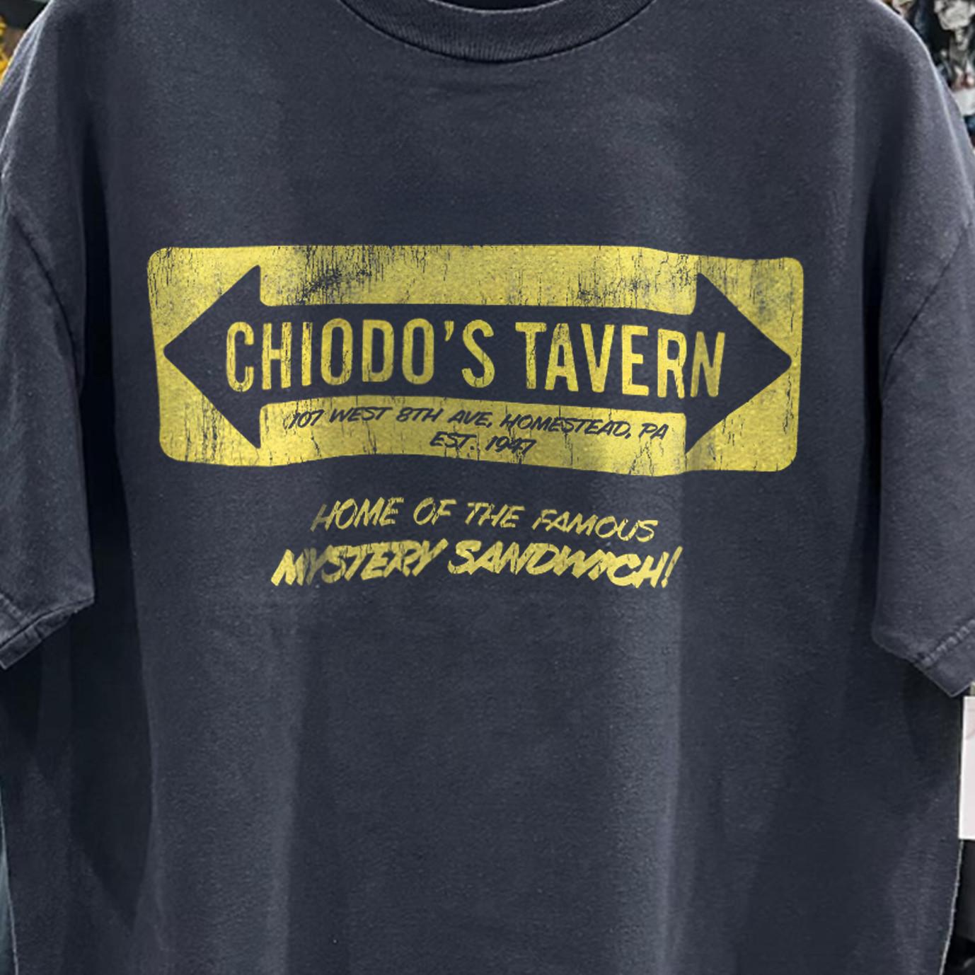 Chiodo S Tavern Promo T-Shirt Black XXL S