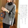 CCGGOWMM High Long Cut and Pullover Loose Casual Plus Sizes Simple Perfect for and Winter Women's Hoodie, Neck, Sleeve, T-Shirt, Sewn, Sportswear,