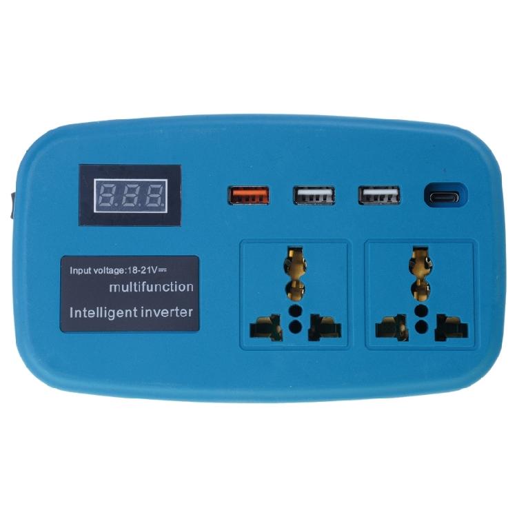 Efficient 18V-21V Input Battery Inverter Charger Dock Base Electric Tool Intelligent Battery Inverter with AC220V Output