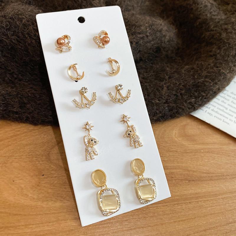 Silbernadel Zirkon Schlangenherz Ohrringe: Elegante, Einzigartige High-End Ohrstecker für Damen