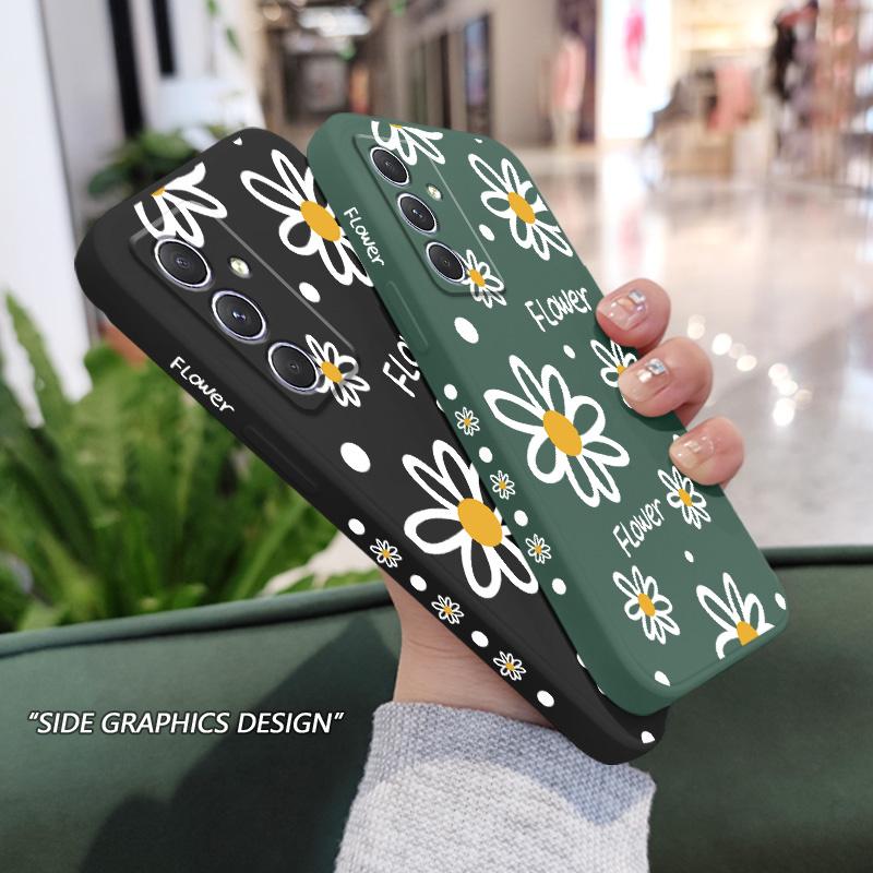 Blossoming Daisies Phone Case For Samsung Galaxy A54 A34 A24 A14 A55 A35 A25 A15 A05 A05S A04 A04S A04E 4G 5G Cover