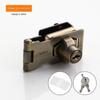 Security Cabinet Display Lock Zinc Alloy Lockset New Glass Door Lock  Glass Door