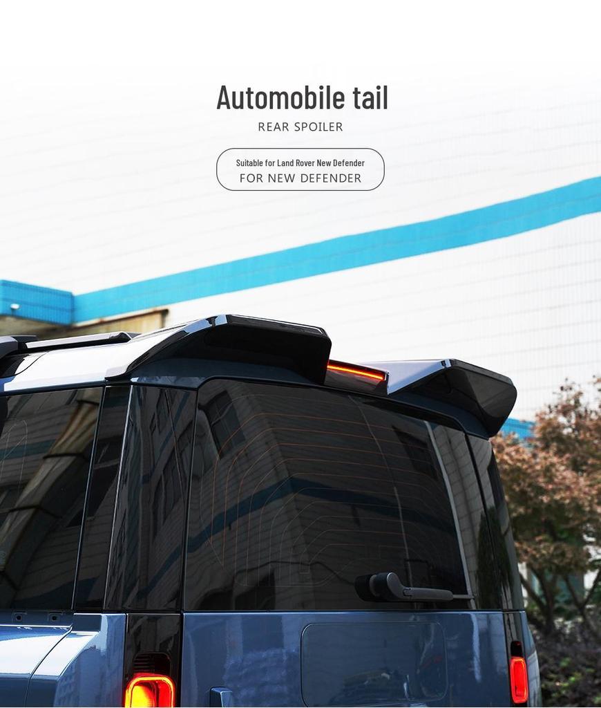 High-Performance Rear Spoiler Air Deflector for Land Rover Defender 110/90