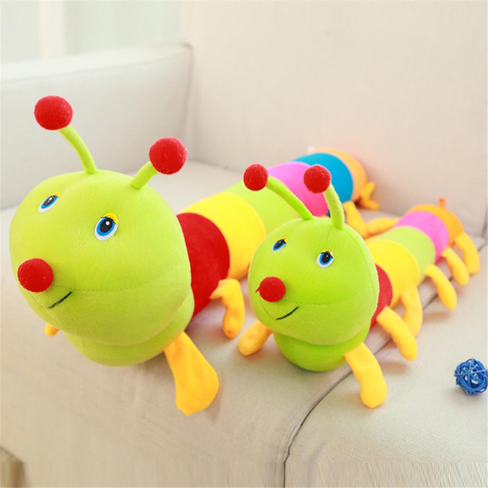 Cotton Stuffed Plush Cotton Inchworm Children Doll Caterpillar Toy Stuffed Toys Stuffed Insects