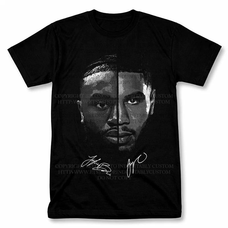 

Jason Tatum & Jaylen Brown Duo Graphic T shirt Vintage Basketball Fan Tee S