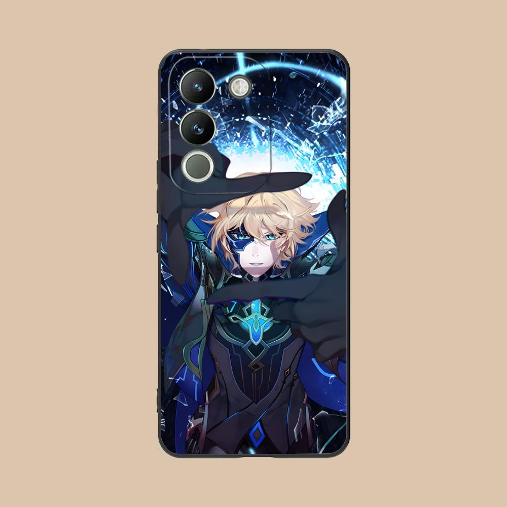 Game GI Dainsleif Phone Case for VIVO V60 V50 V40 V30 V29 V27 V25 V23 Pro Lite 5G Soft TPU Shockproof Cover