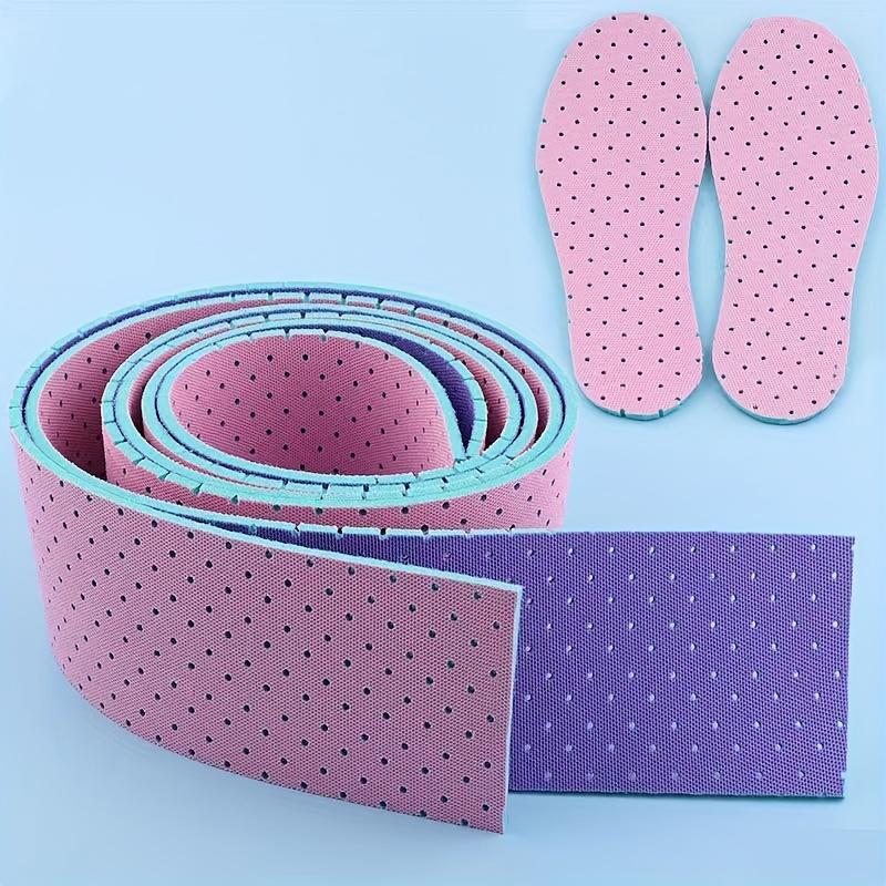 Cuttable Soft Comfortable Shock-Absorbing Universal Shoe Insoles for Sports and Everyday Use
