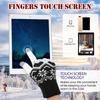 Outdoor Winter Gloves for Daily Walks, Phone-Ready Fingertips, Jacquard Detail and Wrist Rib Comfort for Adults