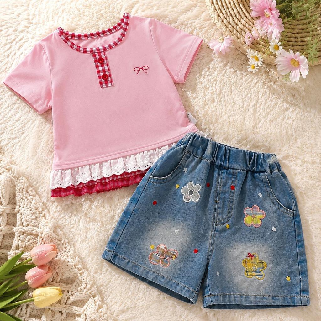 Girls Summer Cartoon Casual Shorts Cute Thin Outdoor Pants For Kids